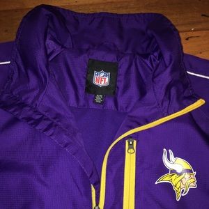 NFL MN Vikings Light Windbreaker